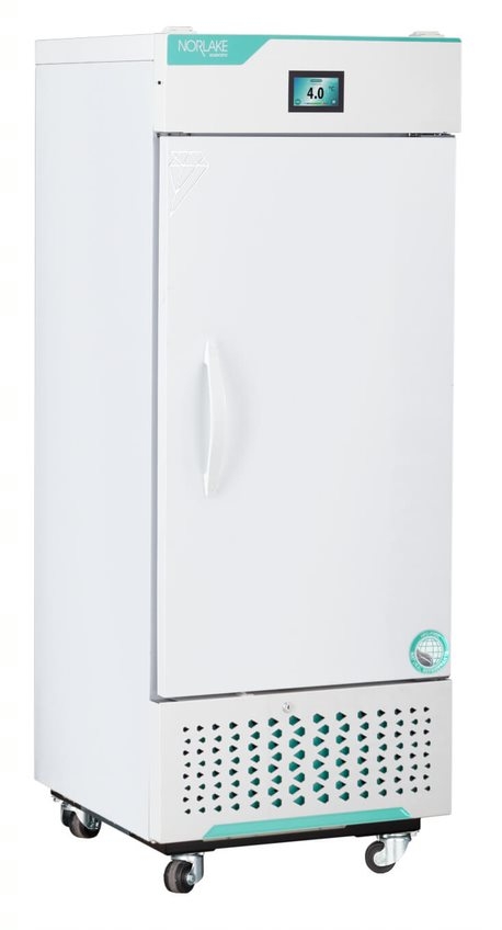 White Diamond Series Medical and Laboratory Solid Door Refrigerator 12 Cu. Ft.