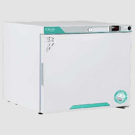 1.3 Cu. Ft. White Diamond Series Freestanding Solid Door Auto Defrost Countertop Freezer