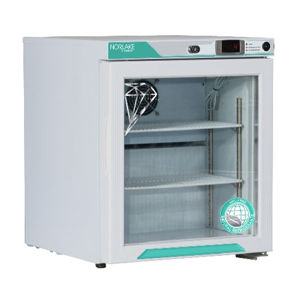 White Diamond Series Countertop Refrigerator Freestanding 1 Cu. Ft.